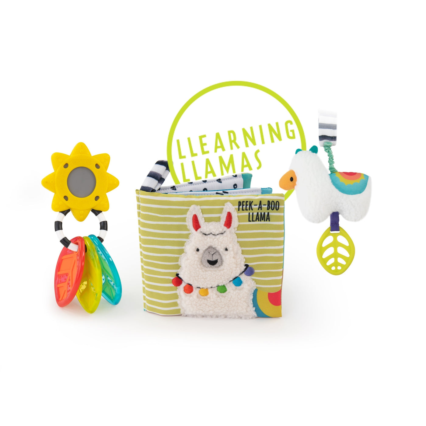 Sassy Learning Llamas Newborn Gift Set